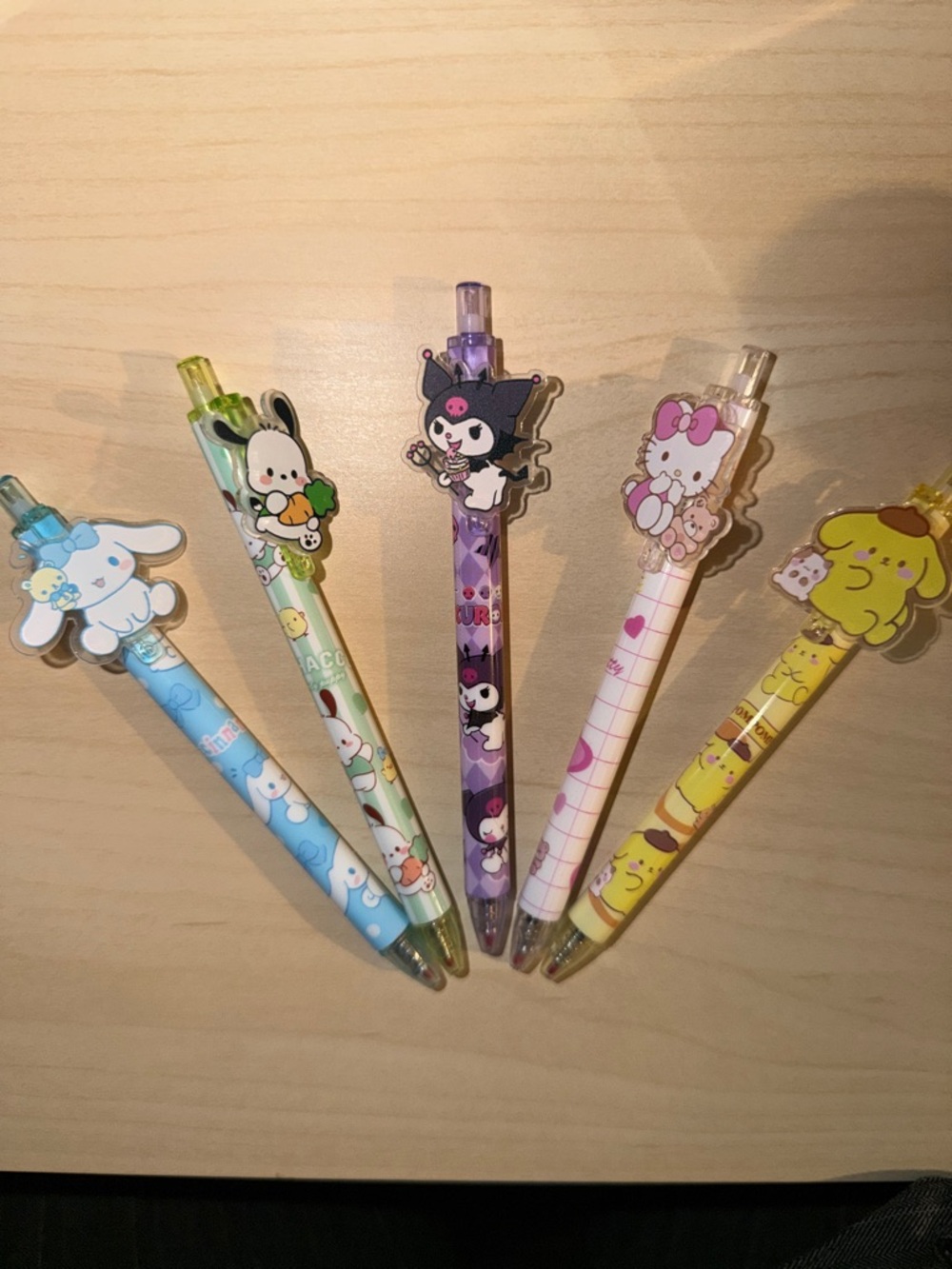 Cute Pens Set of (5)
